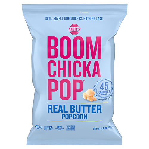 Boom Chicka Pop Real Butter popcorn