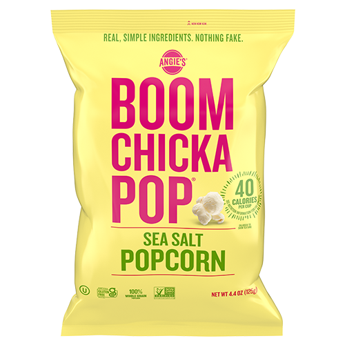 Boom Chicka Pop Sea Salt popcorn